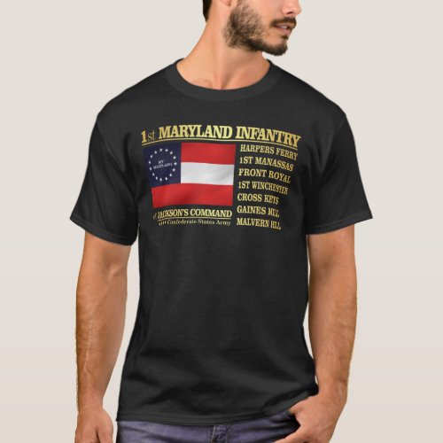 1st Maryland Infantry BA2 T_Shirt