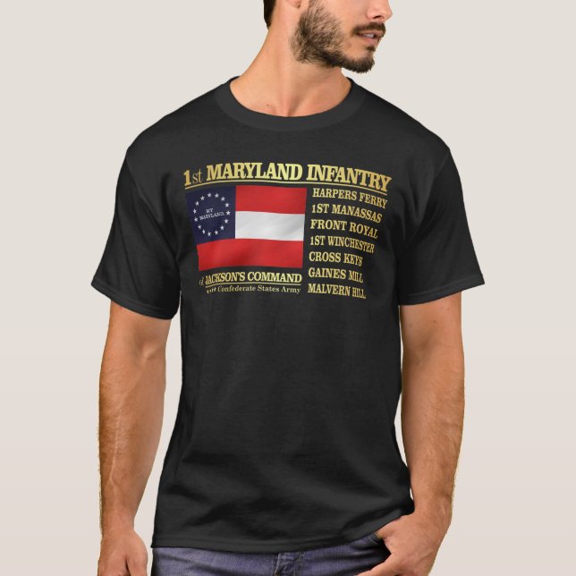 1st Maryland Infantry (BA2) T-Shirt (Front)