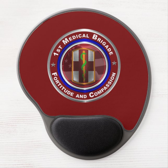 1st Medical Brigade   Gel Mouse Pad (Front)