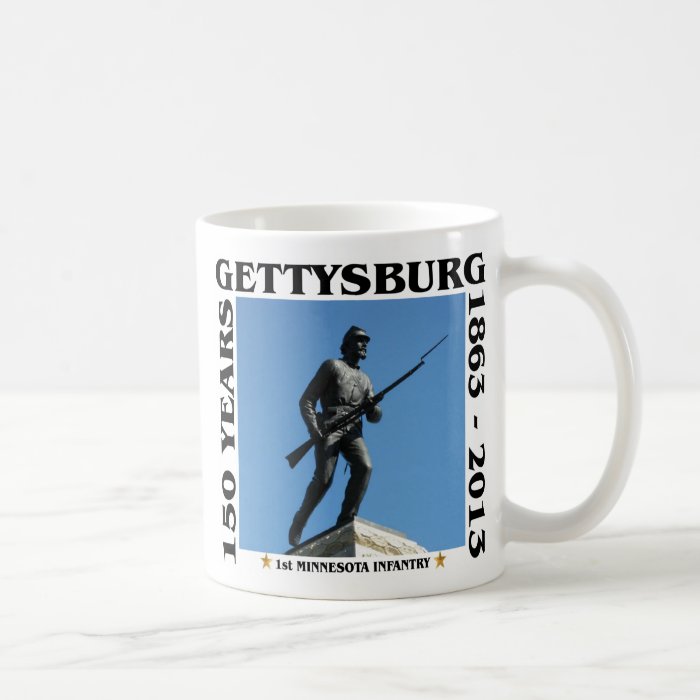 1st Minnesota Infantry   150th Gettysburg Coffee Mug
