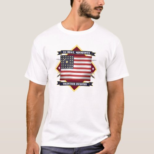 1st Minnesota Infantry T_Shirt