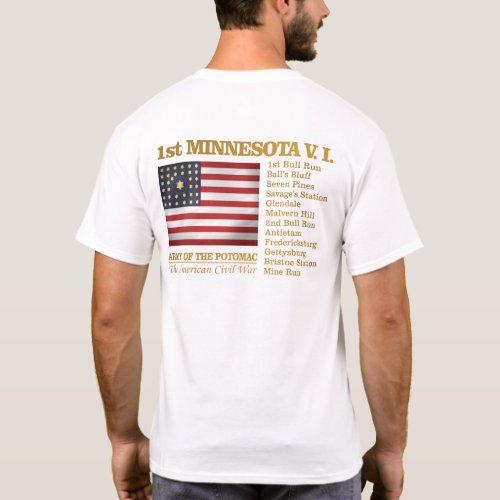 1st Minnesota Volunteer Infantry BH T_Shirt