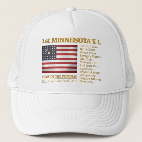 1st Minnesota Volunteer Infantry BH Trucker Hat