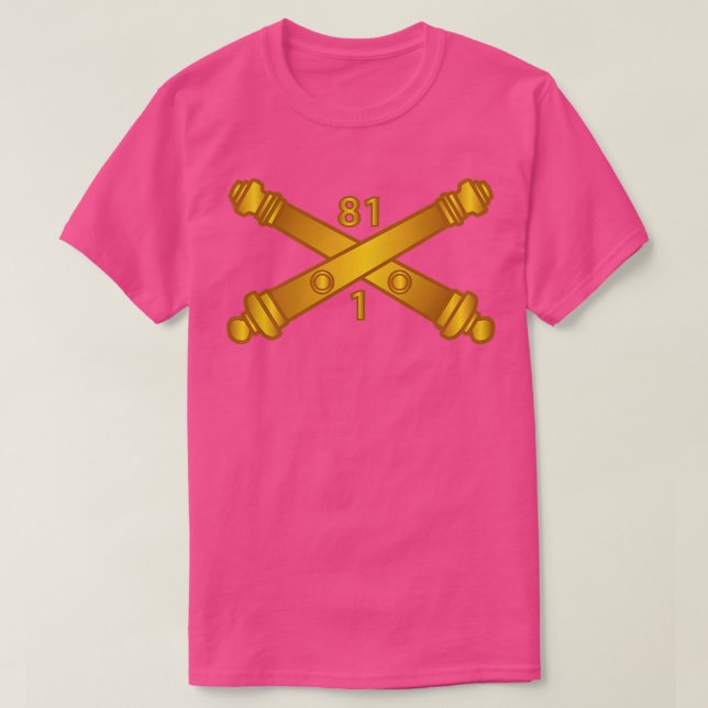 1st Missile Bn 81st Artillery wo Txt T-Shirt (Design Front)