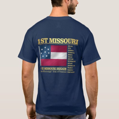 1st Missouri Infantry BA2 T_Shirt