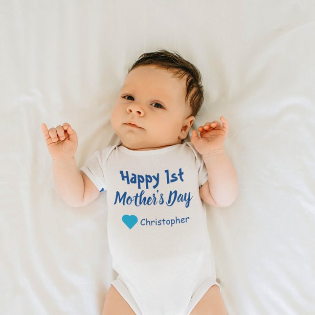 1st Mother's Day Baby T-Shirt (Creator Uploaded)