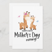 1st Mothers Day Giraffe (Front/Back)