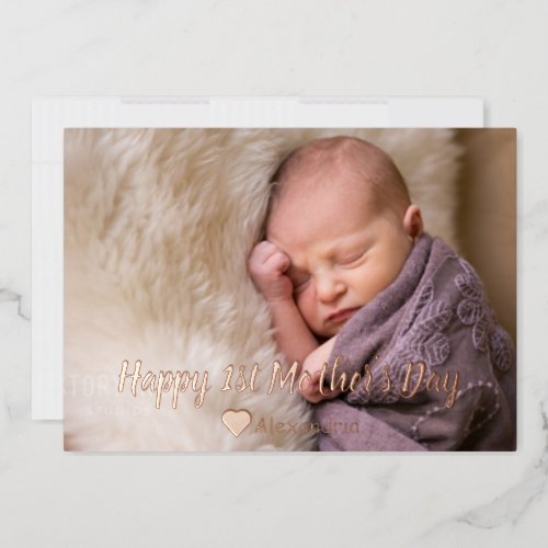 1st Mothers Day Holiday Card