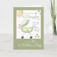 1st Mother's Day - Special Daughter-in-Law Card