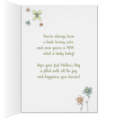 1st Mother's Day - Special Sister - Baby Carriage (Inside (Right))