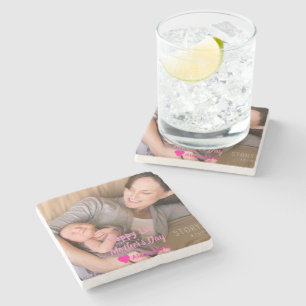 1st Mother's Day Stone Coaster