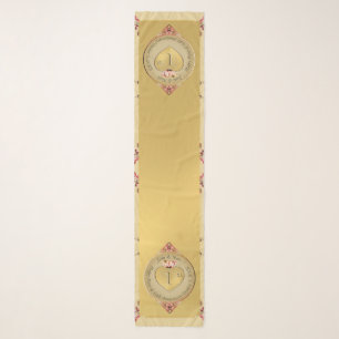 1st or 50th Golden Anniversary Chiffon Scarf