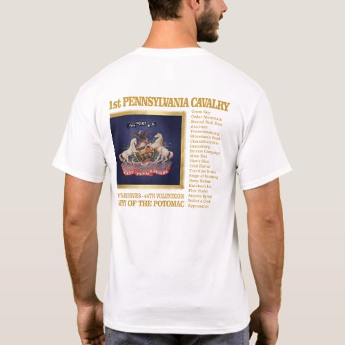 1st Pennsylvania Cavalry BH T_Shirt