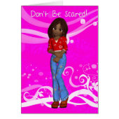 1st Period, First Period African American Cutie (Front)