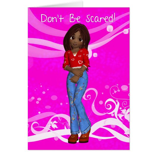 1st Period, First Period African American Cutie (Front)