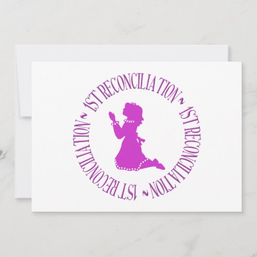 1st Reconciliation - Confession (Front)