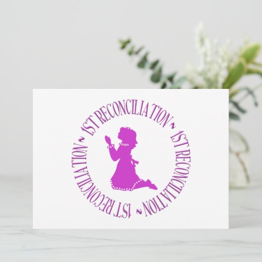 1st Reconciliation - Confession (Standing Front)