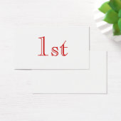 1st. Red and White. Nice simple design. Custom (Desk)