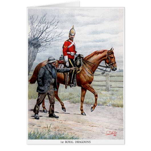 1st Royal Dragoons Cards (Front)