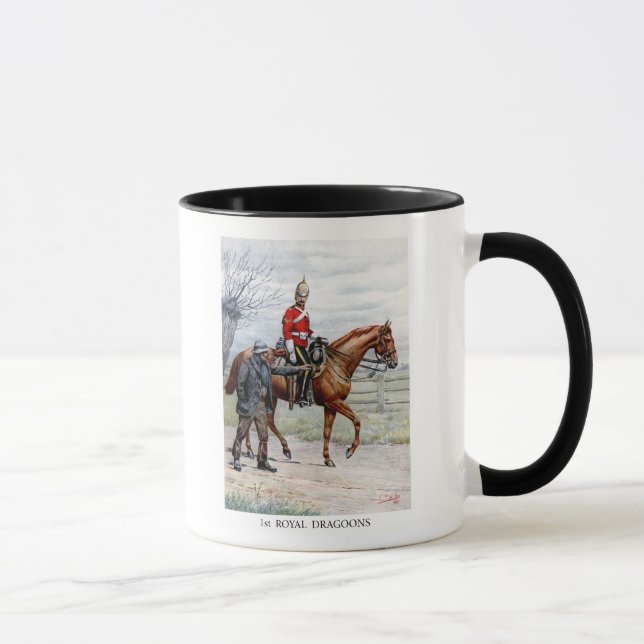 1st Royal Dragoons Mug (Right)