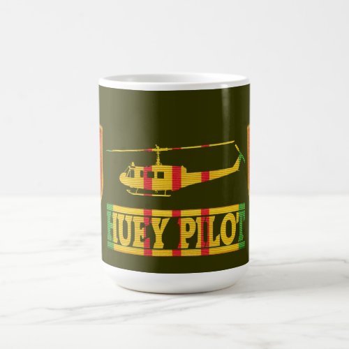 1st Signal Brigade UH_1 Huey Pilot Mug
