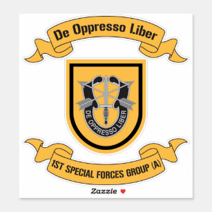 1st Special Forces Group (Airborne) 1st SFG Sticker