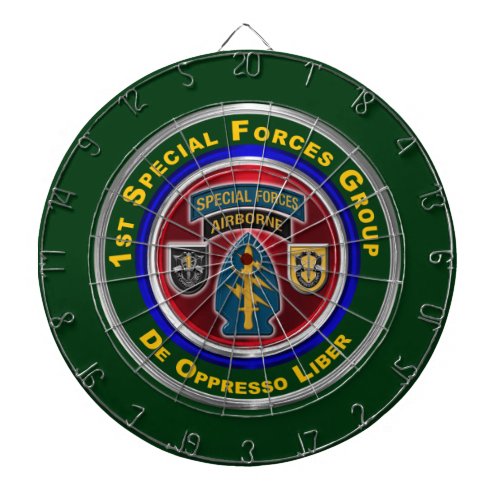 1st Special Forces Group Airborne  Dart Board