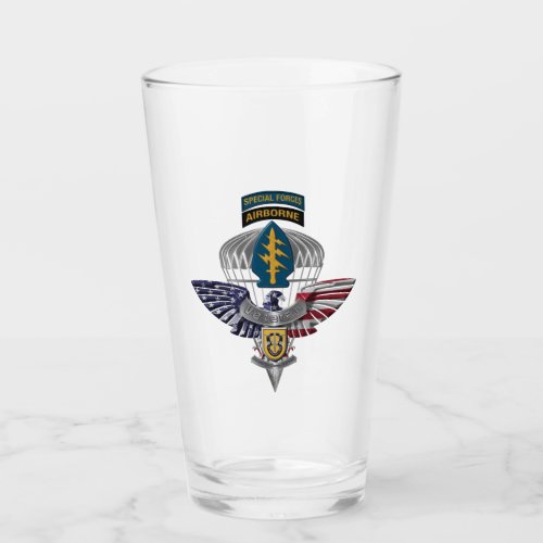 1st Special Forces Group Airborne Eagle Glass