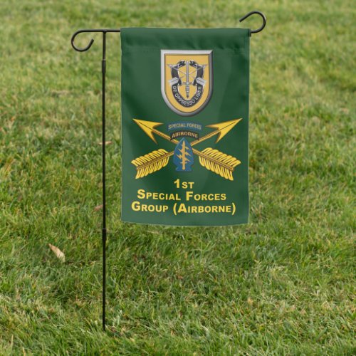 1st Special Forces Group Airborne Garden Flag