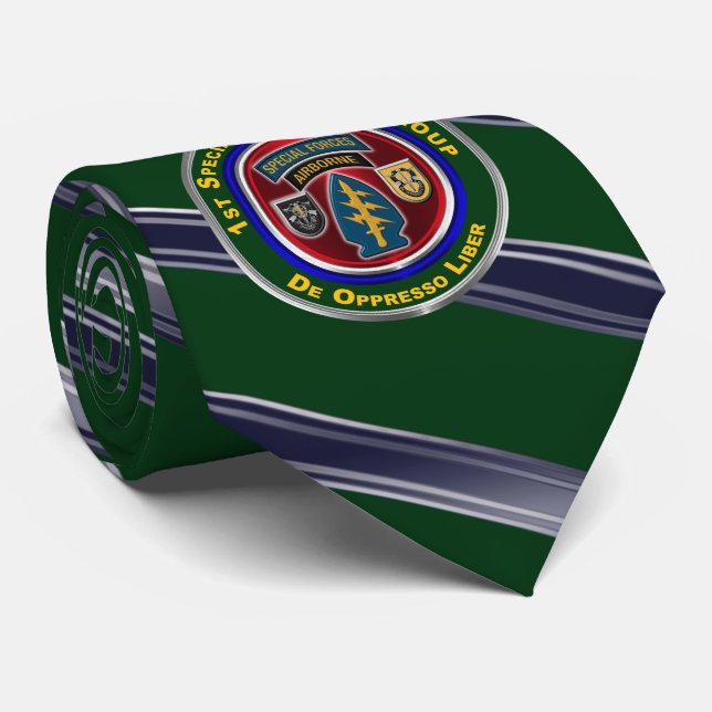 1st Special Forces Group Airborne  Neck Tie (Rolled)