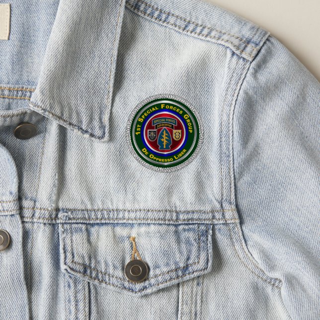 1st Special Forces Group Airborne Patch (On Jacket)