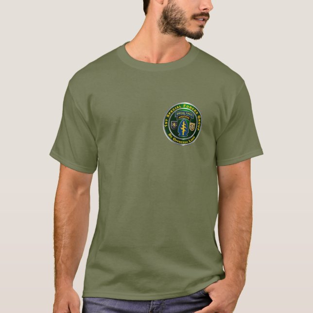 1st Special Forces Group Airborne T-Shirt (Front)