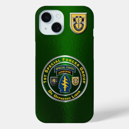 1st Special Forces Group iPhone 15 Case