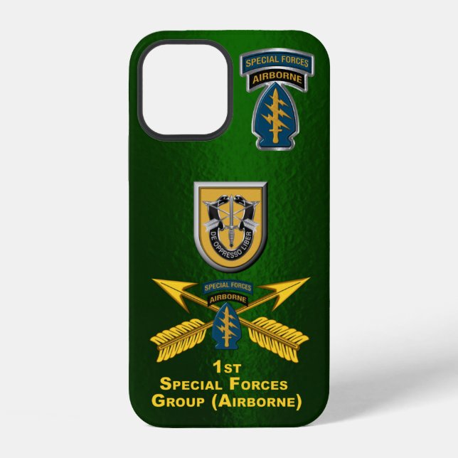 1st Special Forces Group Customized Iphone Case (Back)