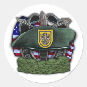 1st Special forces group Green Berets vets Sticker