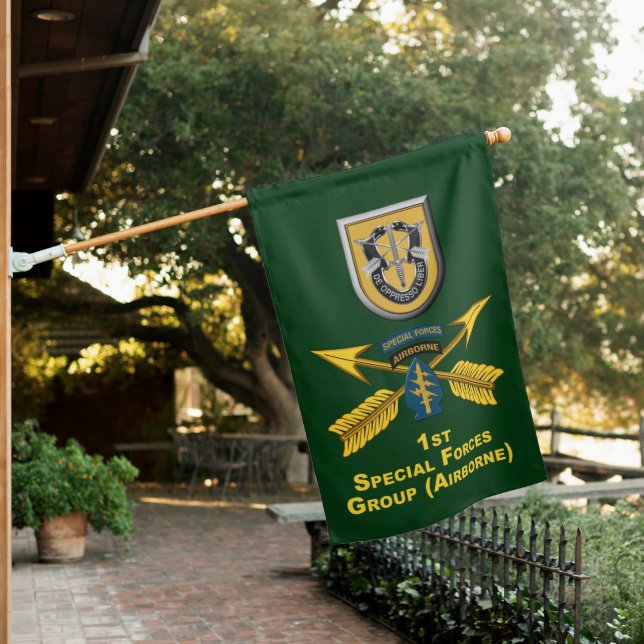 1st Special Forces Group  House Flag (In SItu)