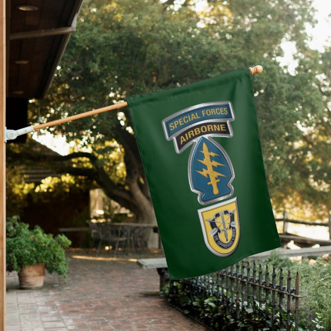 1st Special Forces Group  House Flag (In SItu)