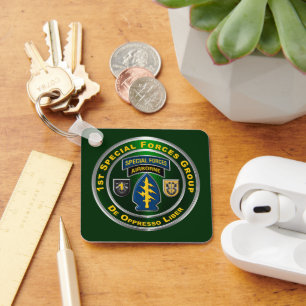 1st Special Forces Group Keychain