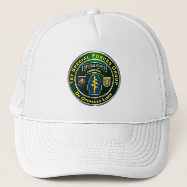 1st Special Forces Group  Trucker Hat (Front)