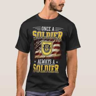 1st Special Forces Group Veteran Always a Soldier T-Shirt