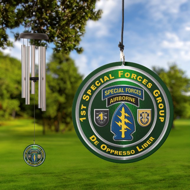 1st Special Forces Group Wind Chime (Outdoor)