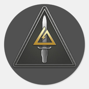 1st Special Forces Operational Detachment-Delta Classic Round Sticker