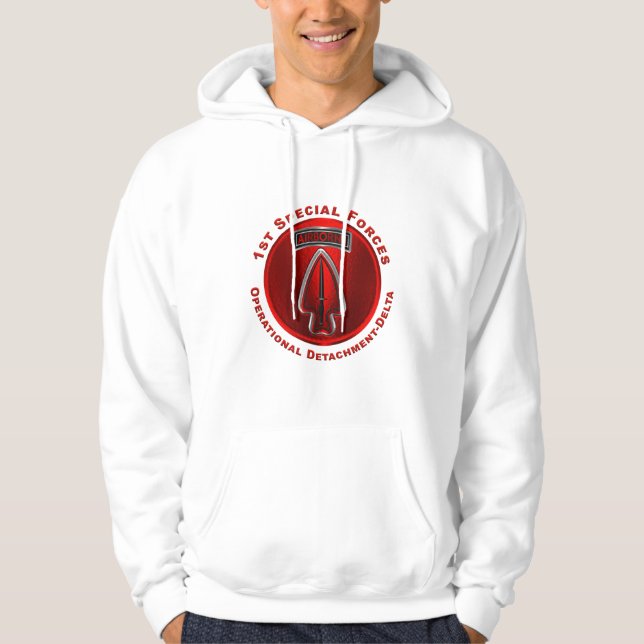 1st Special Forces Operational Detachment-Delta   Hoodie (Front)