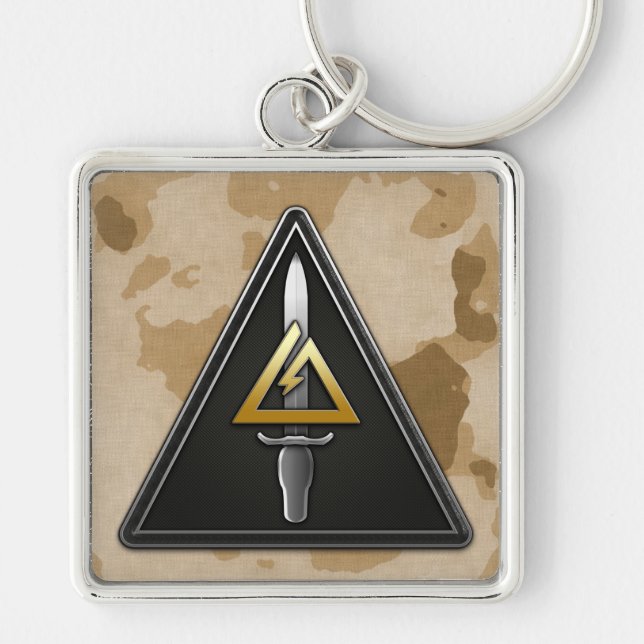 1st Special Forces Operational Detachment-Delta Keychain (Front)
