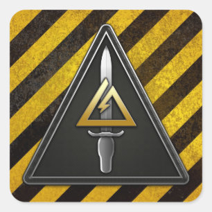 1st Special Forces Operational Detachment-Delta Square Sticker