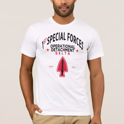  1st Special Forces Operational Detachment_Delta T_Shirt