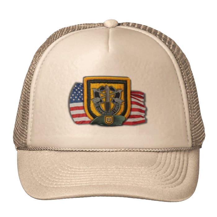 1st special forces  vietnam fort lewis flash crest hats
