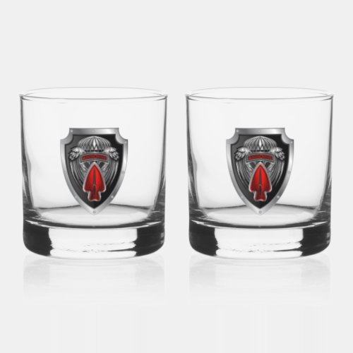 1st Special Operational Detachment Delta  Whiskey Glass