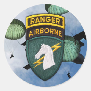 1st Special operations command veterans socom Stic Classic Round Sticker