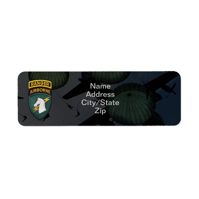 1st special ops usacapoc(a) patch label (Front)